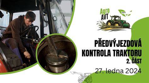 fotodokumentace a technická kontrola traktoru