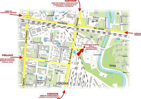 Mapa: Příklady servisních center Citroën