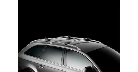 Ilustrace střešního nosiče Thule s výsuvnými tyčemi