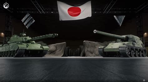 Infografika: Přehled nové větve japonských tanků a jejich klíčové mechaniky (dvojí zaměřování, hydropneumatický podvozek)