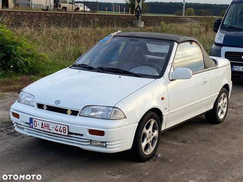 Infografika: typy náhradních dílů pro Suzuki Swift cabrio (karoserie, motor, podvozek, interiér)