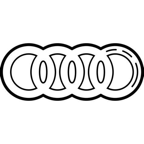 logo Audi na dortu a dekorativní prvky