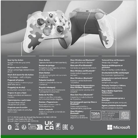 Ilustrace nového bezdrátového ovladače pro Xbox s modernizovaným designem