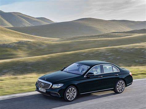 Schéma asistenčních systémů Mercedes třídy E