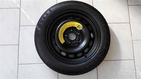Dojezdové kolo Škoda Yeti rozměry 5x112 (R16/R18/R17)