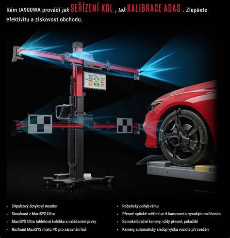 Kalibrace ADAS a 3D geometrie kol