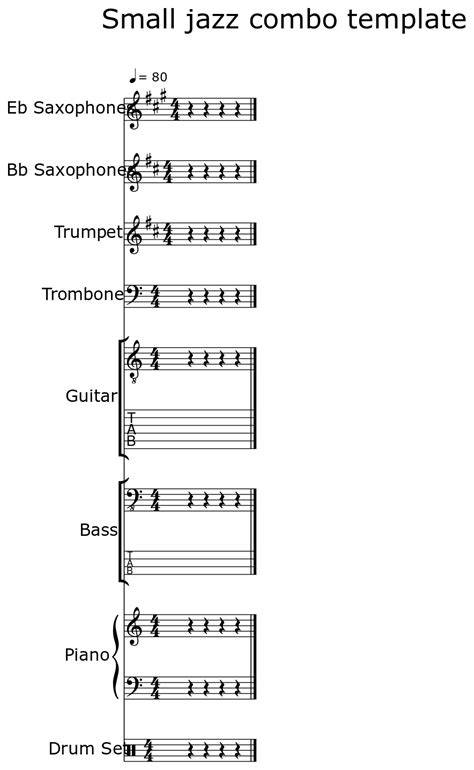 Infografika: Struktura trojhlasu a role nástrojů v small jazz combo
