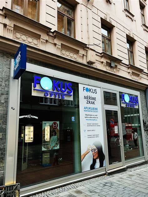 Obecná mapa poboček Focus Optik s vyznačením nejbližších lokalit