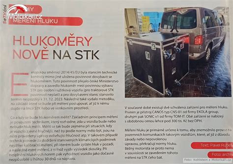 Infografika: Jak probíhá měření hluku na STK
