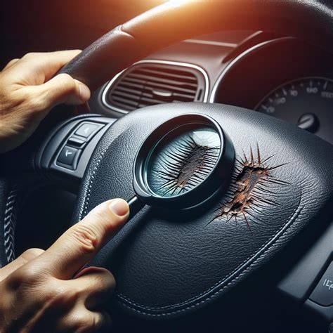 Kožený volant: infografika s kroky čištění a ochrany