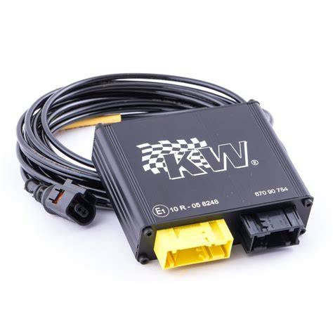 Schéma ovládání režimů KW DDC ECU