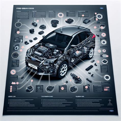 Infografika: Jak číst chybové kódy a postup diagnostiky u Ford Focus