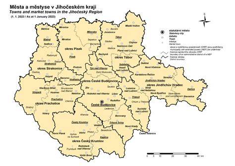Mapa: poloha Klopotovic a klíčových měst v regionu