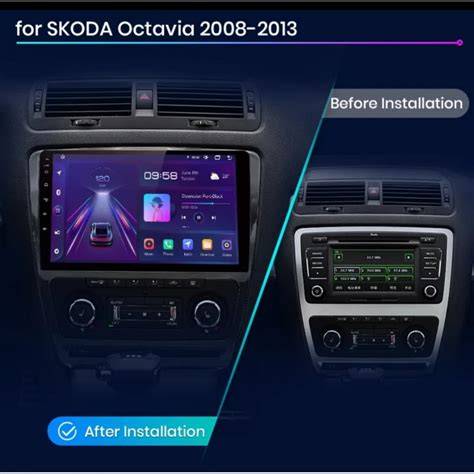 Obrázková infografika: „Správná instalace 2DIN rámečku do Škoda Octavia I“