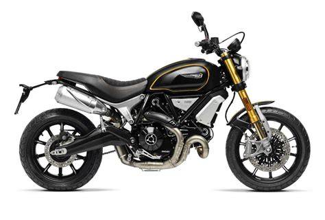 Grafika ukazující rozmístění dvojitého výfuku na Ducati Scrambler 1100