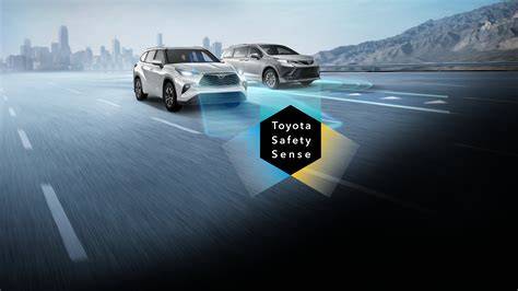 Grafika: systém Toyota Safety Sense a jeho komponenty
