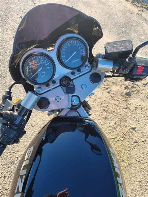 Mapa umístění komponent na Suzuki GS 500E