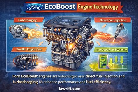 Infographic: Struktura motorů EcoBoost a jejich rozdíly