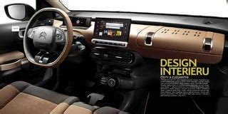 Design interiéru Citroënu C4 Cactus s digitální přístrojovou deskou a dotykovým displejem