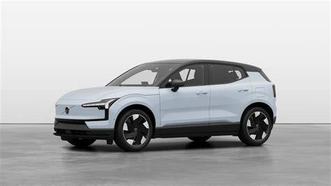 Infografika: Struktura a verze elektromobilů Volvo EX30