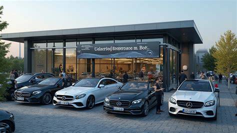 Infografika zobrazující historii značky Mercedes-Benz a hlavní milníky vývoje vozidel