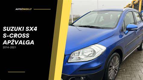 Infografika: Přehled dílů pro Suzuki SX4/S-Cross a jejich kompatibility