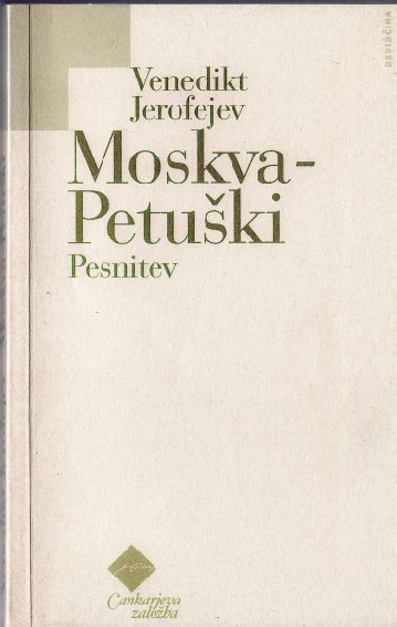 Obálka knihy Moskva - Petuški