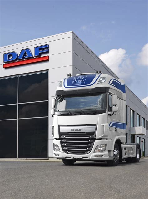 screenshot nové webové stránky DAF Used Trucks