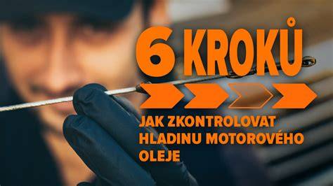 Infografika: Jak správně zkontrolovat hladinu oleje