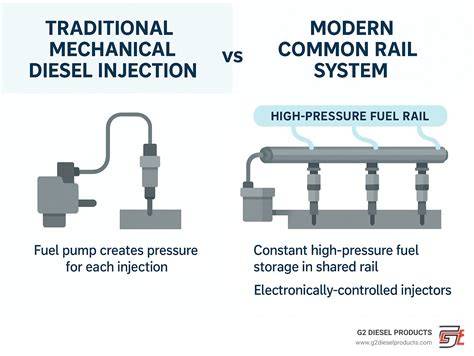 Infografika: Srovnání systémů vstřikování Common Rail vs. PD a jejich vliv na Mazdu