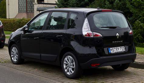 Infografika: Rozdělení kapitol elektronického návodu Renault Scenic III