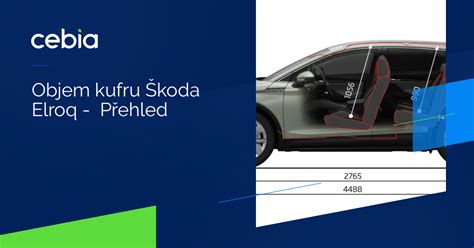 Infografika: Prostor EcoSport (přehled sedadel, objem vnitřního prostoru)