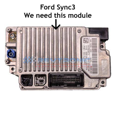 Foto a schéma: Ford Sync3 a B&O audio