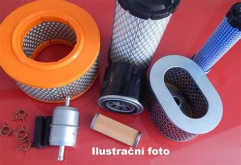 Schéma různých typů vzduchových filtrů pro motocykly.