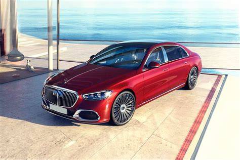 Infografika: Srovnání rozměrů a objemu kufru Maybach S s vybranými modely