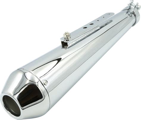 Detailní pohled na univerzální laděný výfuk R-Tech Retro