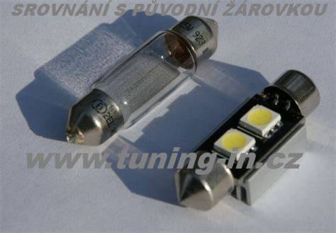 LED žárovky na auto s pasivním chlazením - viz obrázek schématu chlazení a LED modulů