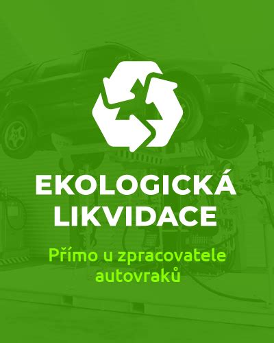 Infografika: Proces ekologické likvidace a výkupu autovraků