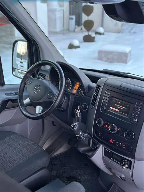 Infografika: Technické parametry Mercedes Sprinter 319 CDI Euro 6