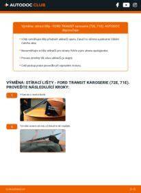 Infografika: Seznam dílů karoserie Ford Transit 2006-2014 a jejich přesné role