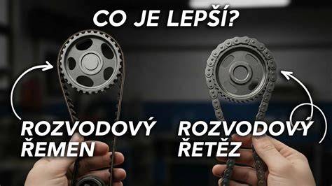Infografika: Rozvodový mechanismus - řemen vs. řetěz