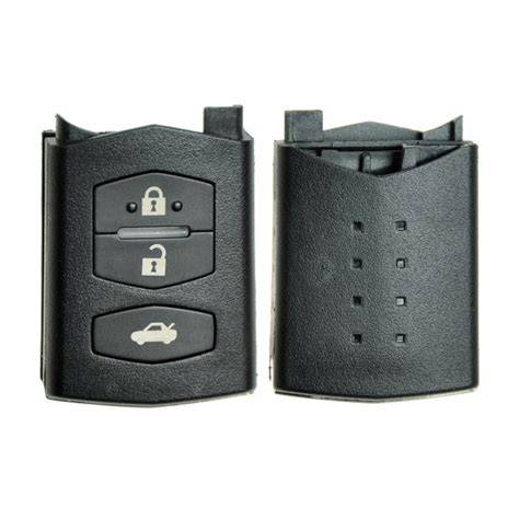 Obrázek náhradního klíče a jeho částí pro Mazda