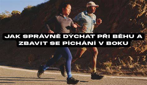 Graf výdechu a nádechu při různých tempech běhu