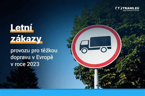 Mapa evropských nařízení pro nákladní dopravu