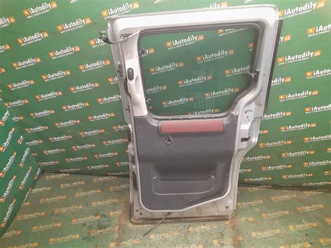 Schéma klíčku pro posuvné dveře Citroën Berlingo