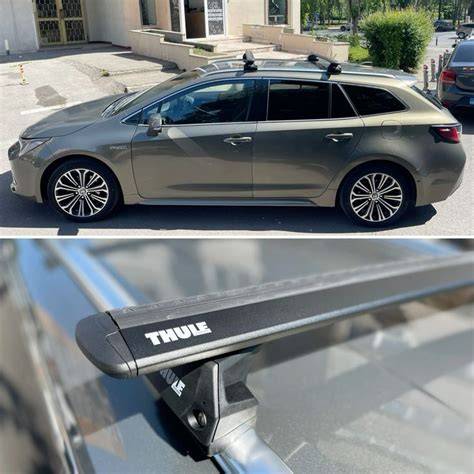 Thule WingBar Edge na střeše Toyota Corolla Touring Sports