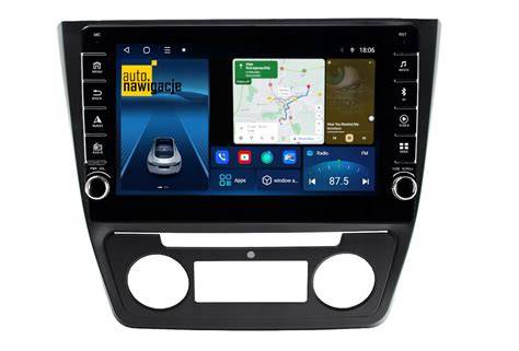 příklad instalované navigace v Škoda Yeti
