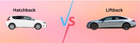 Infografika: Porovnanie sklápania sedadiel hatchback vs. liftback a možnosti variabilného priestoru