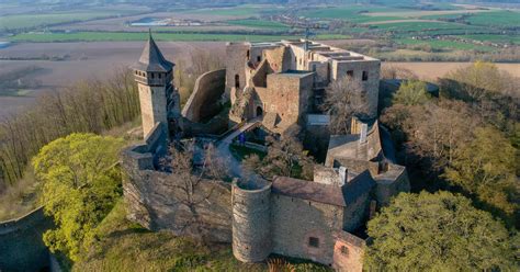 Fotografie hradu Helfštýn.