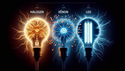 Infografika: Porovnání LED vs Halogenová světla